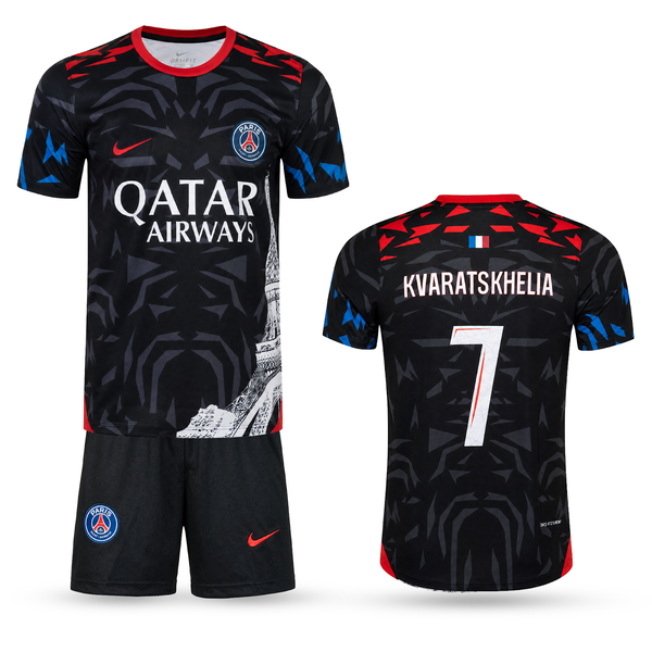 Set de joc fotbal, copii și tineri, PSG, Quaracchelia. Ediție specială 25/26