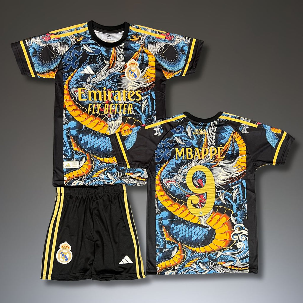 Set de joc fotbal, copii și tineri, Real Madrid, multicolor, Mbappe. Ediția Dragon