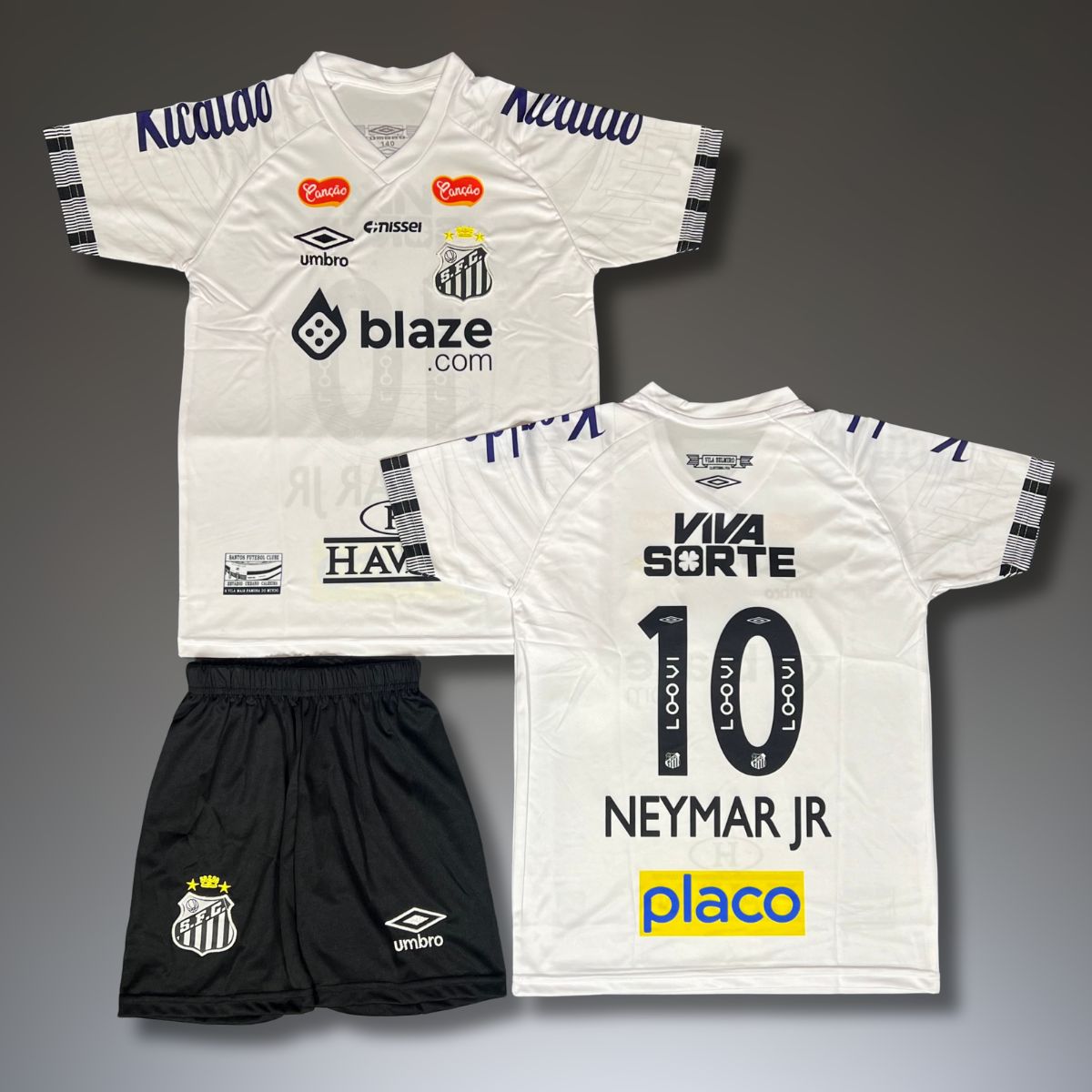 Set de joc fotbal, copii și tineri, Santos, Neymar. 25/26