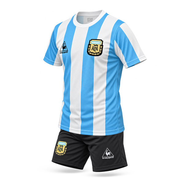 Set de joc fotbal, copii și tineri, Argentina, Maradona. WC 1986