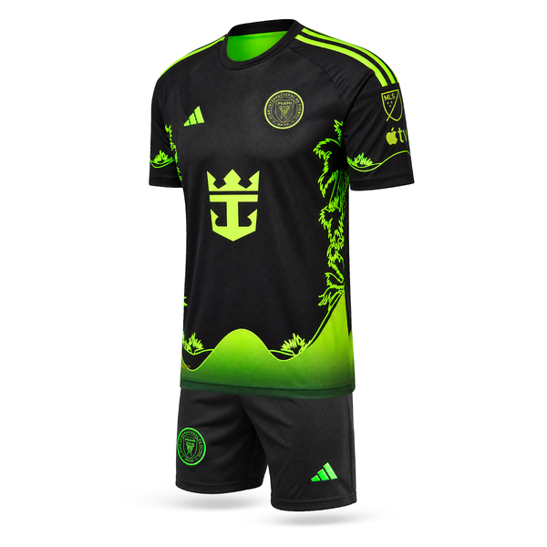 Set de joc fotbal fluorescent, copii și tineri, Inter Miami, Messi. Ediție neon 2025
