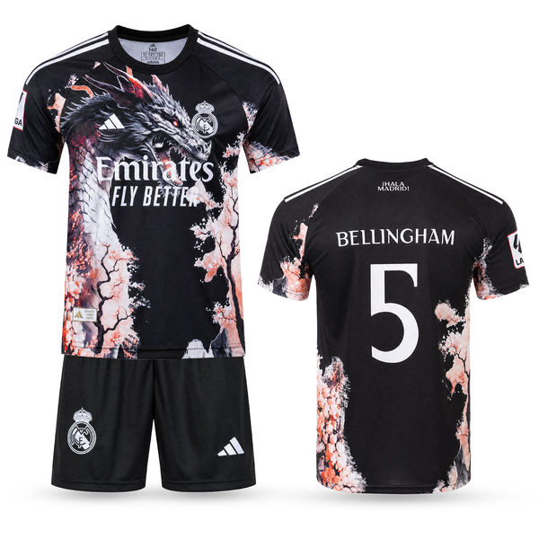Set de joc fotbal, copii și tineri, Real Madrid, Bellingham. Ediție dragon portocaliu, 2025