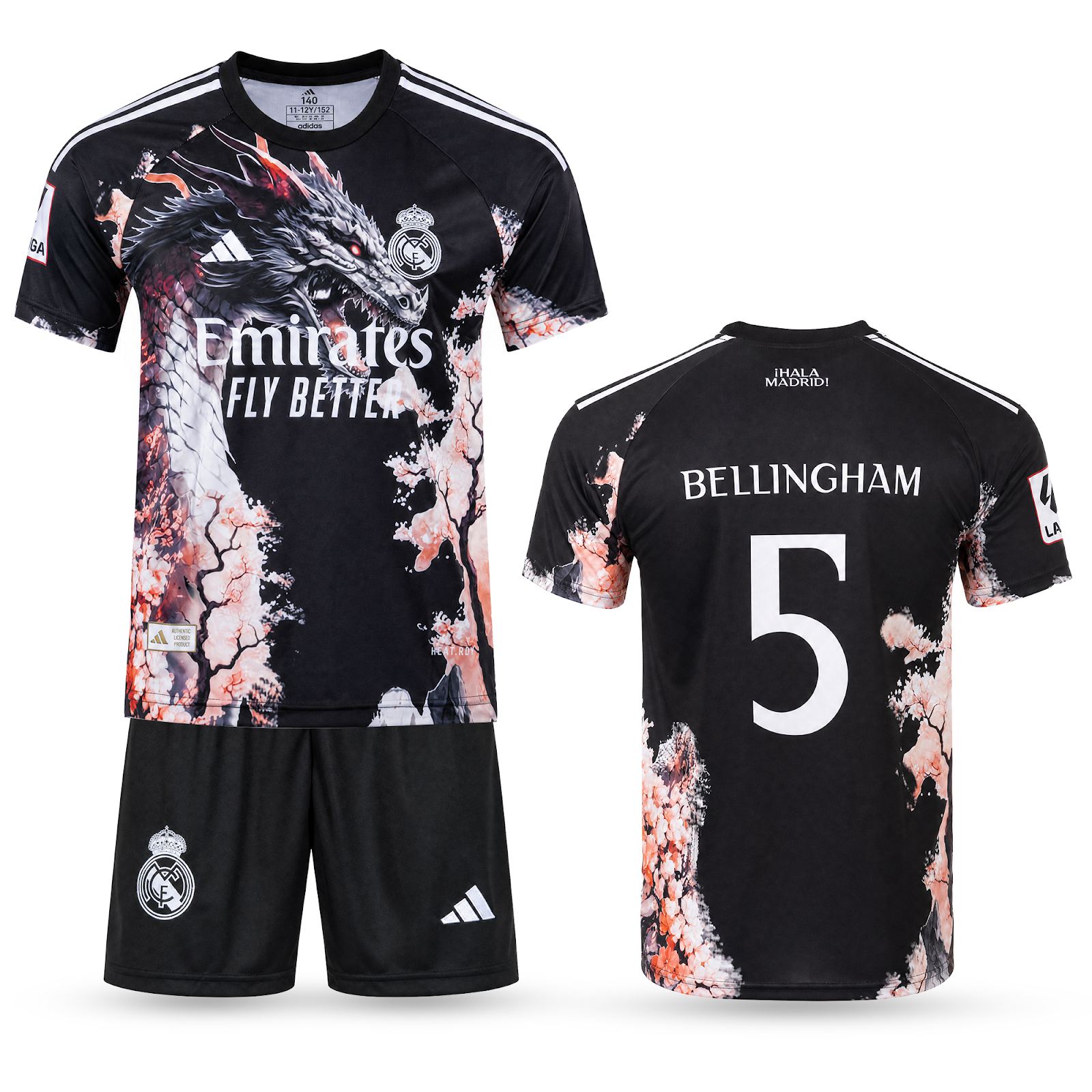 Set de joc fotbal, copii și tineri, Real Madrid, Bellingham. Ediție dragon portocaliu, 2025