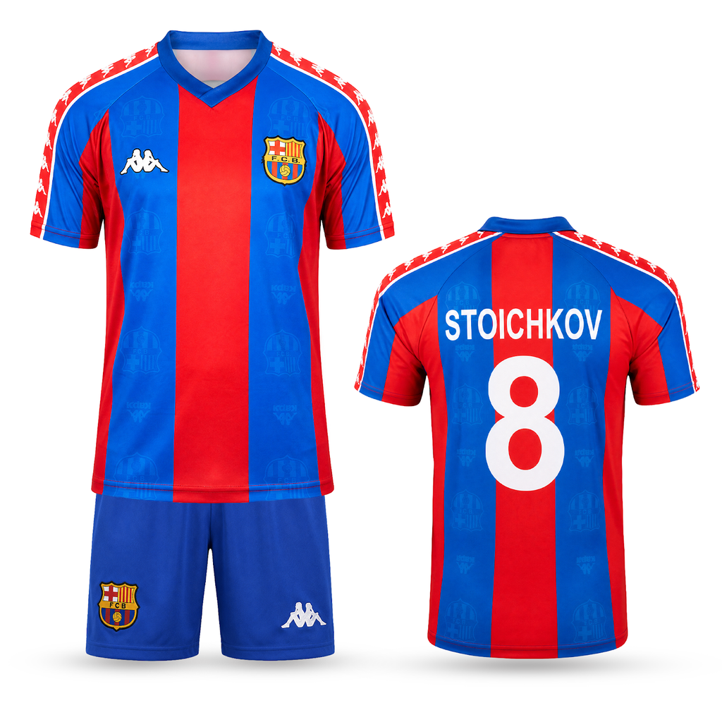 Set de joc fotbal, copii și tineri, Barcelonei, Stoichkov. Clasic 93/94