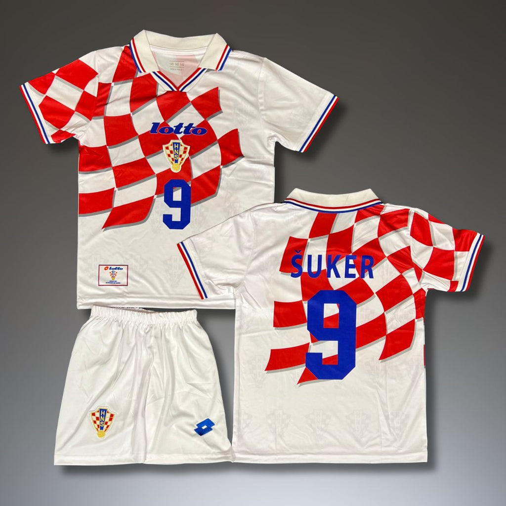 Set de joc fotbal, copii și tineri, Croației, Shuker. Cupa Mondială Franța 1998