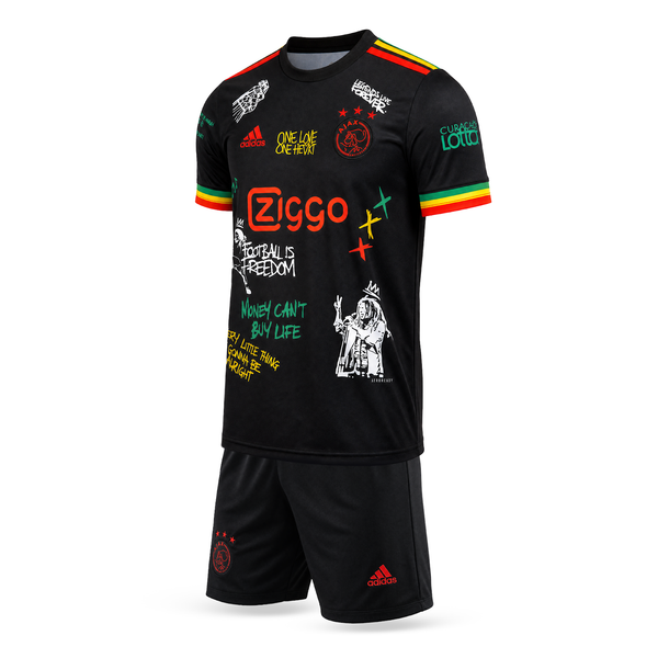 Ajax Copii Echipament De Fotbal. Bob Marley Edition