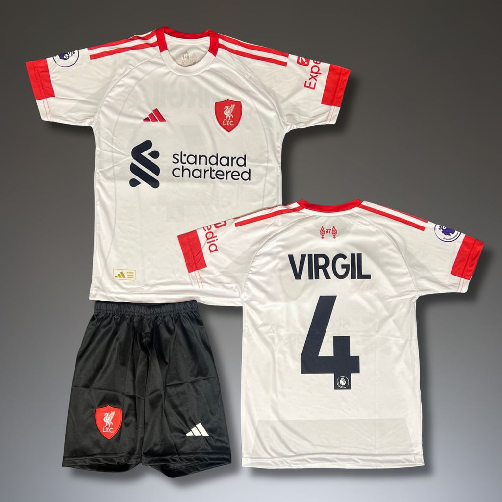 Set de joc fotbal rezerva, copii și tineri, Liverpool, Virgil. Proiectul 25/26