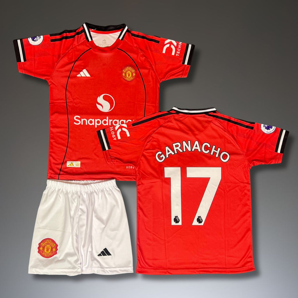 Set de joc fotbal, copii și tineri, Manchester United, Garnachao. Proiect 25/26