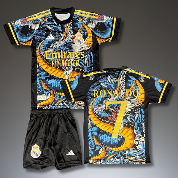 Set de joc fotbal, copii și tineri, Real Madrid, multicoloră, Ronaldo. Ediție dragon 2025