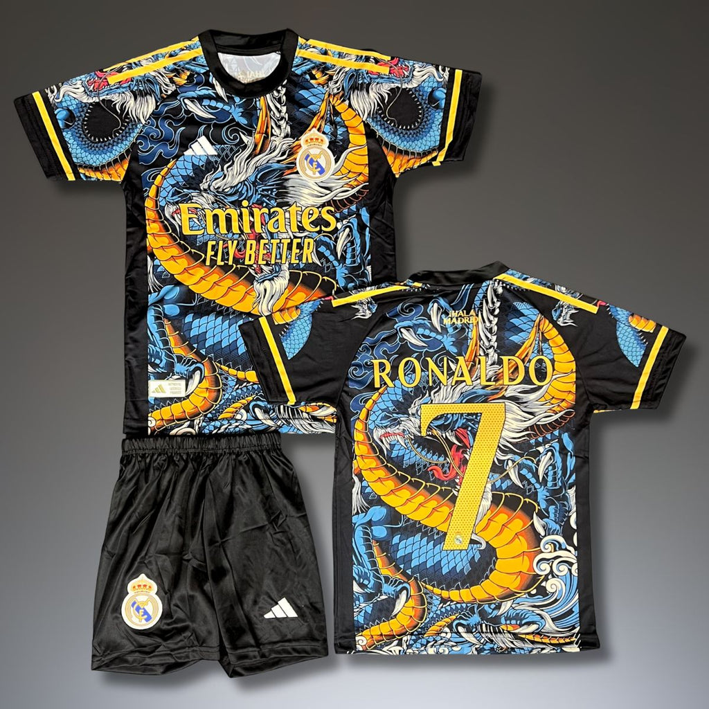 Set de joc fotbal, copii și tineri, Real Madrid, multicoloră, Ronaldo. Ediție dragon 2025
