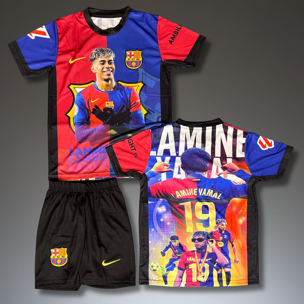 Set de joc fotbal, copii și tineri, Barcelona. Ediția Yamal