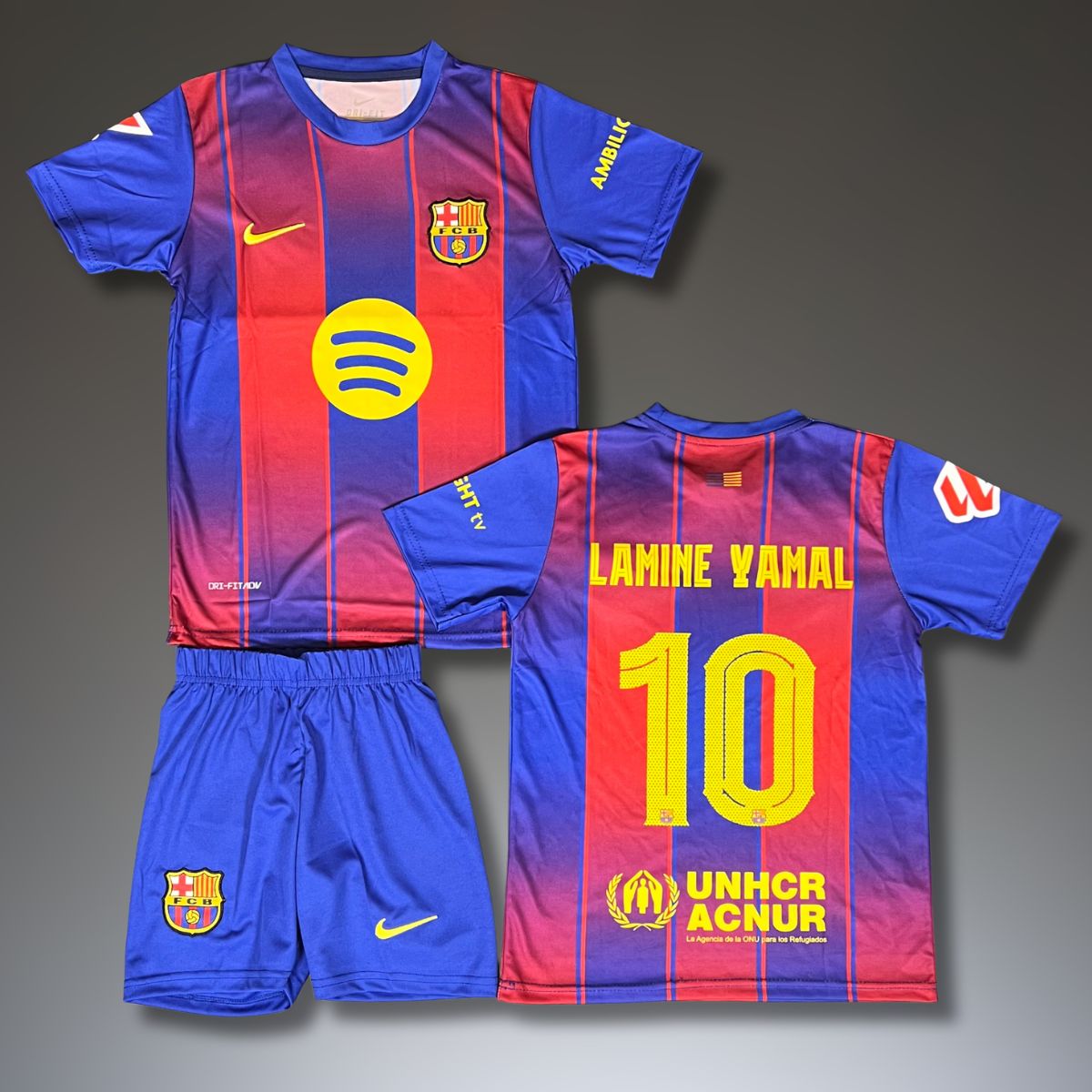 Set de joc fotbal, copii și tineri Barcelona, Yamal. Proiect 25/26