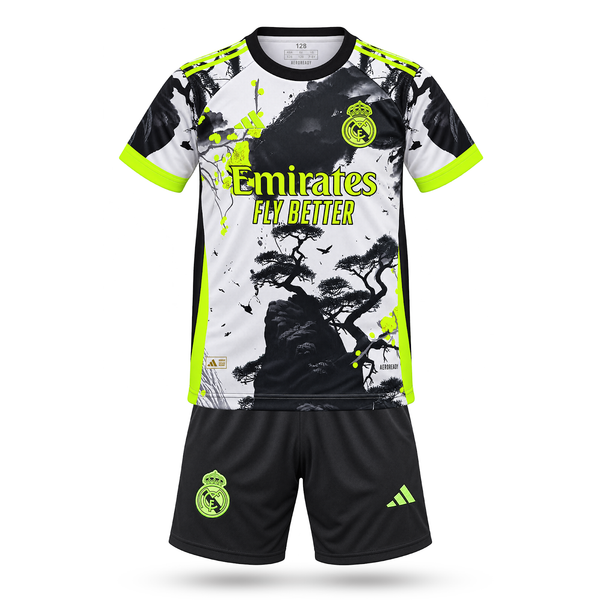 Set de joc fotbal fluorescent, copii și tineri Real Madrid, Ronaldo. Ediție neon japoneză