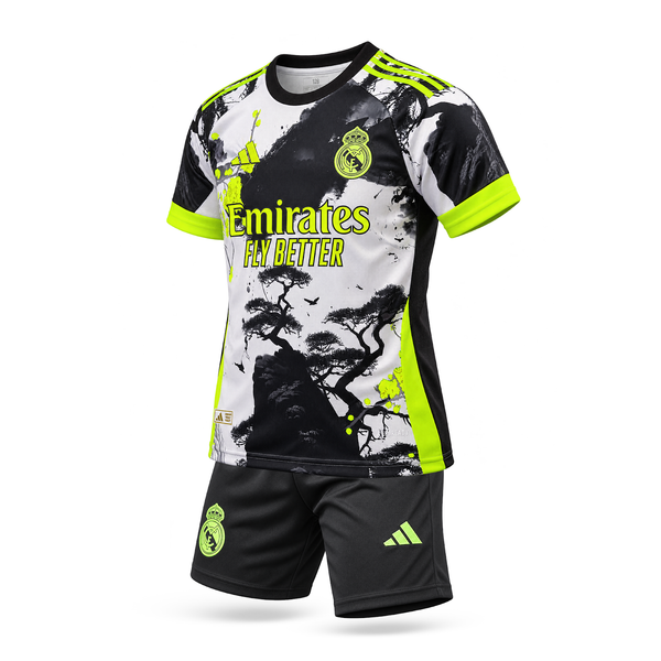 Set de joc fotbal fluorescent, copii și tineri Real Madrid, Ronaldo. Ediție neon japoneză