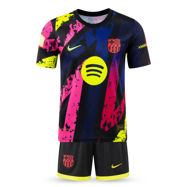Barcelona Copii Echipament De Fotbal, Yamal. Colorful Edition, Multicolor