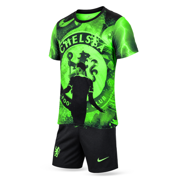 Set de joc fotbal fluorescent, copii și tineri Chelsea, Palmer. Ediție neon