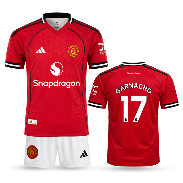 Set de joc fotbal, copii și tineri Manchester United, Garnacho. 25/26