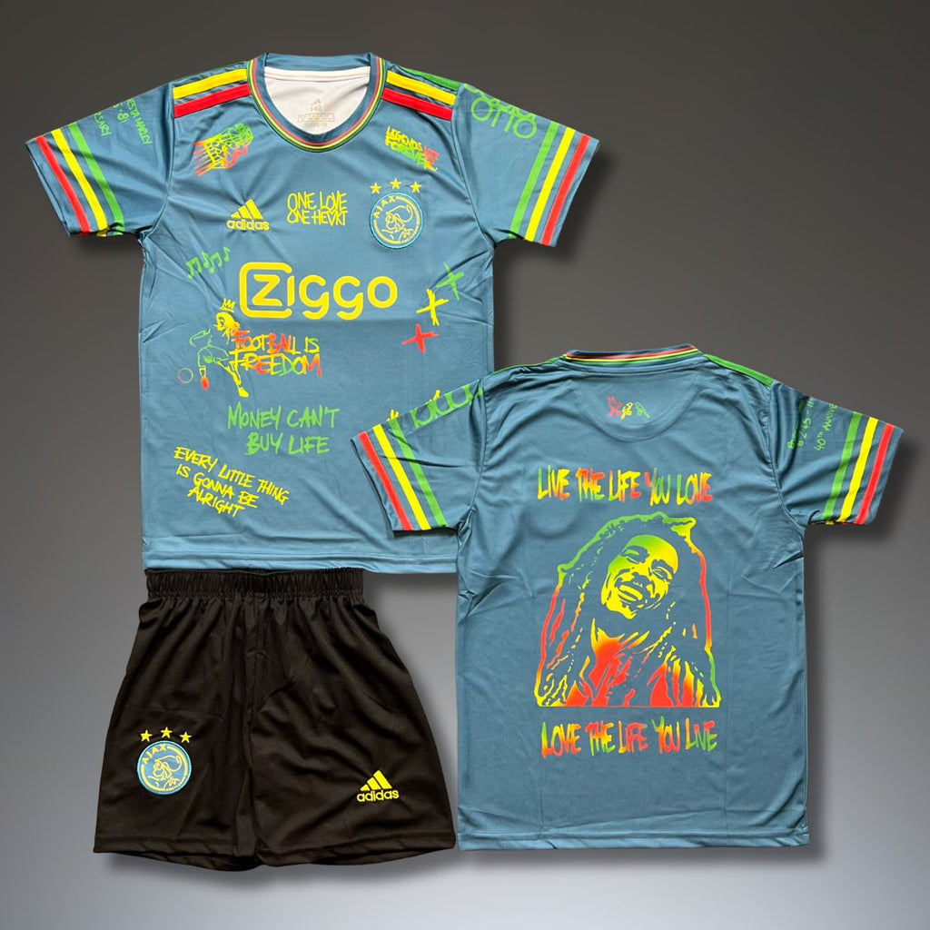 Set de joc fotbal, copii și tineri Ajax. Ediție verde Bob Marley