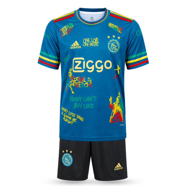 Set de joc fotbal, copii și tineri Ajax. Ediție verde Bob Marley