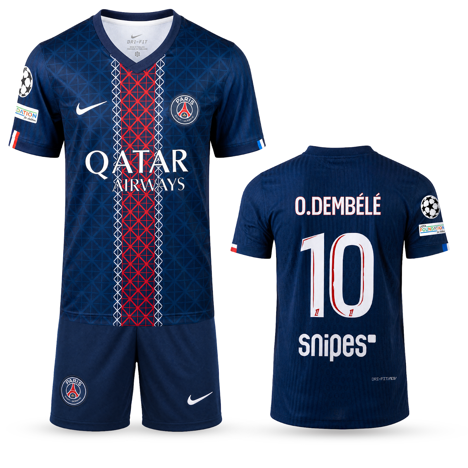 Set de joc fotbal, copii și tineri PSG, Dembele. 25/26