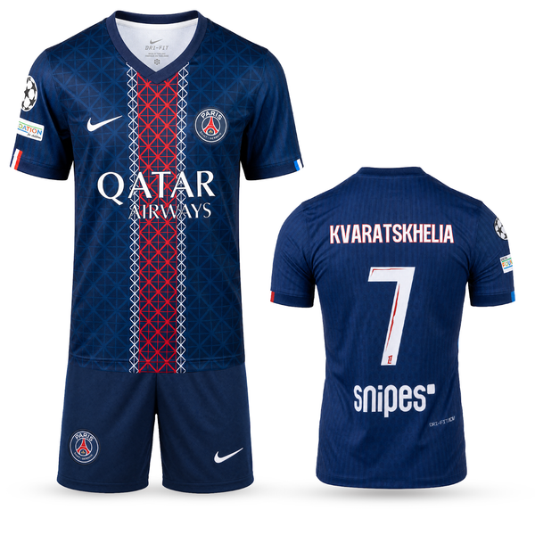 Set de joc fotbal, copii și tineri PSG, Kvaratskhelia. 25/26