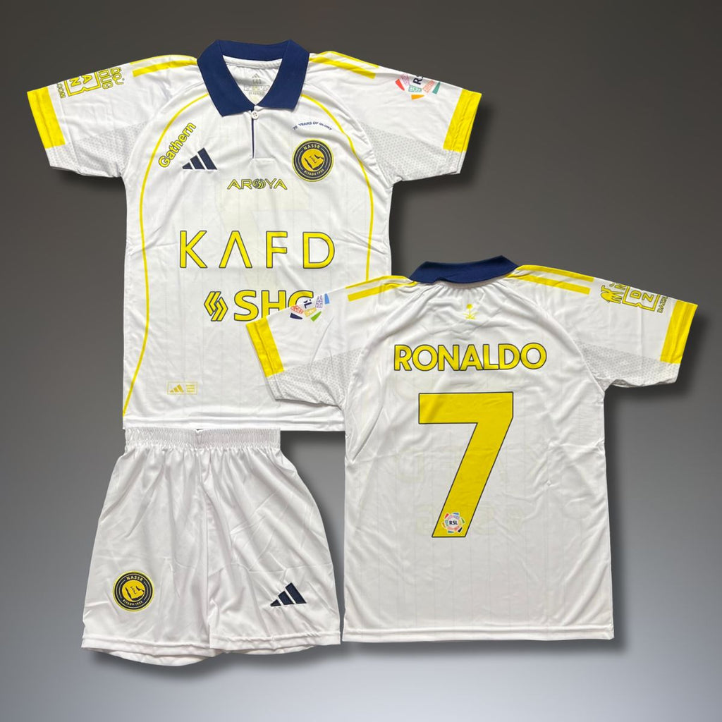Set a treia de joc fotbal, copii și tineri Al-Nassr, Ronaldo. 25/26