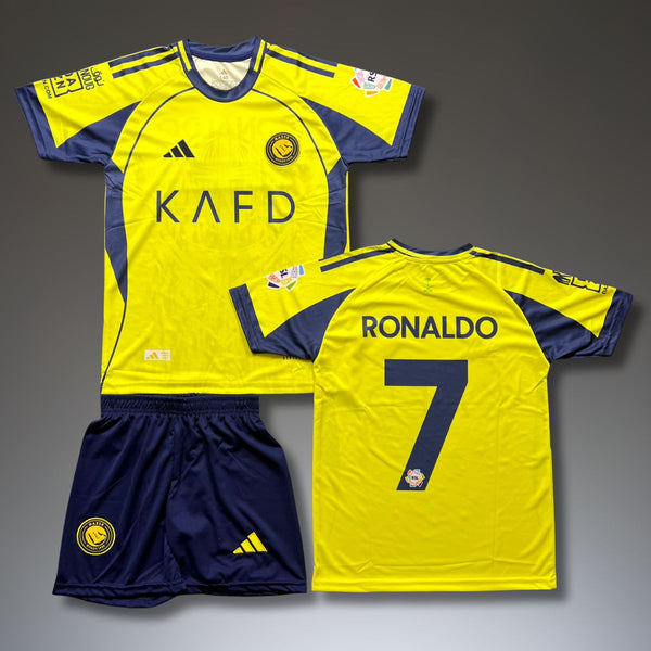 Set de joc fotbal, copii și tineri Al-Nassr, Ronaldo. Proiect 25/26