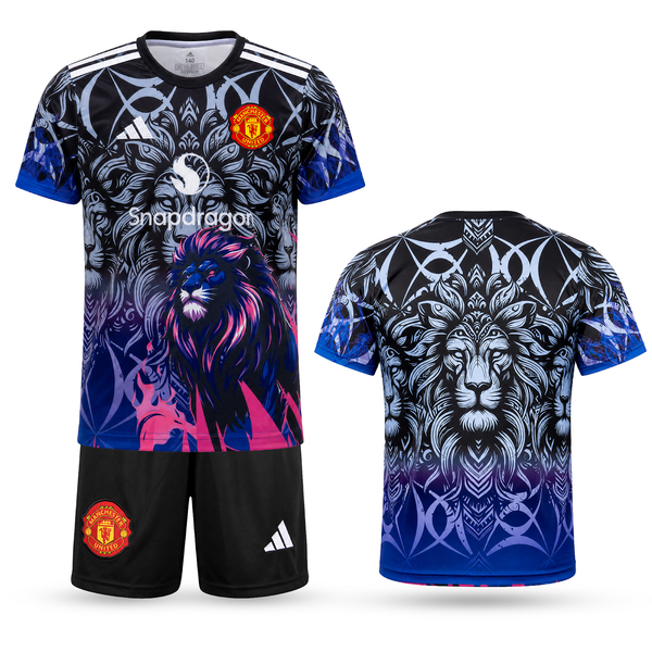 Set de joc fotbal, copii și tineri Manchester United. Ediție specială cu leu