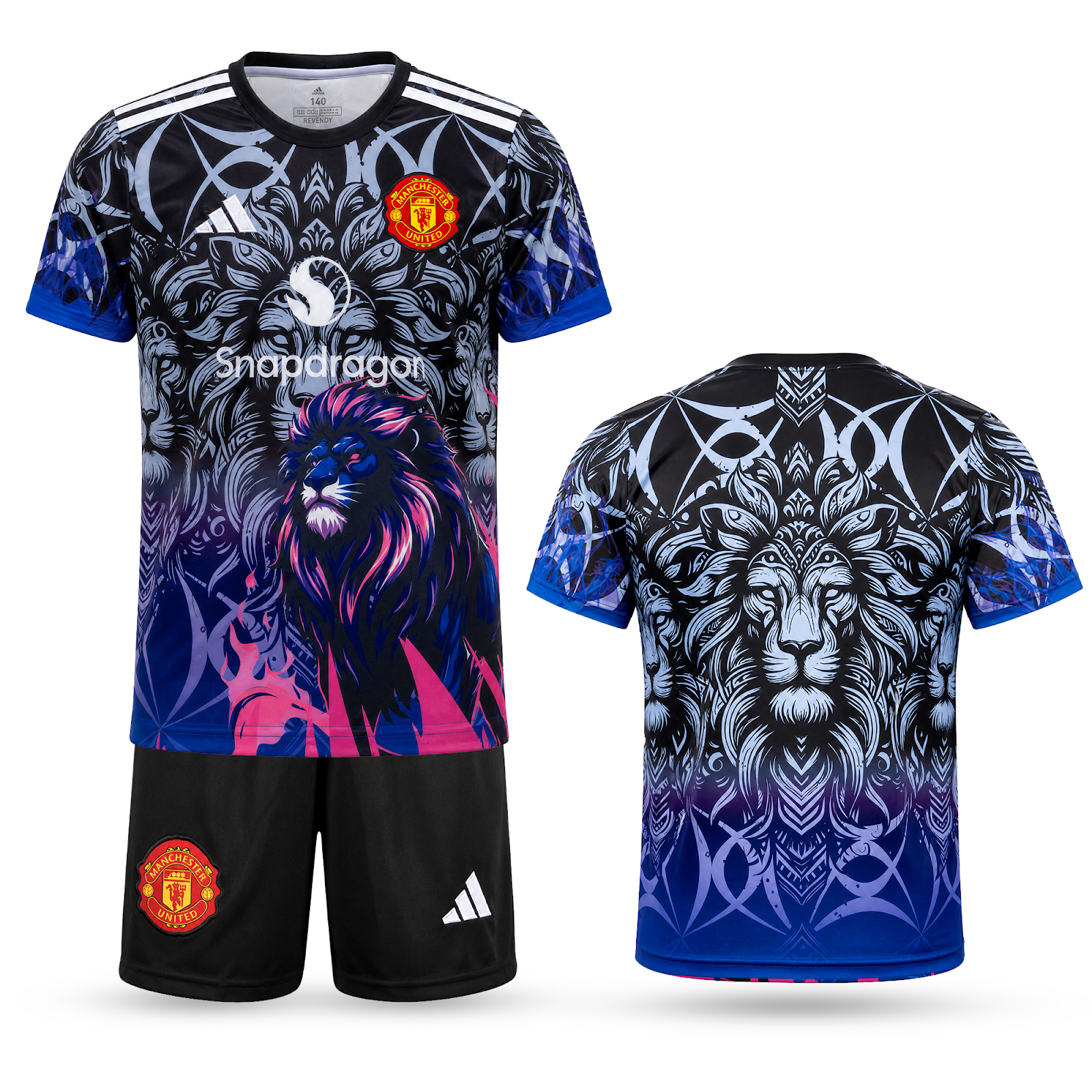 Set de joc fotbal, copii și tineri Manchester United. Ediție specială cu leu