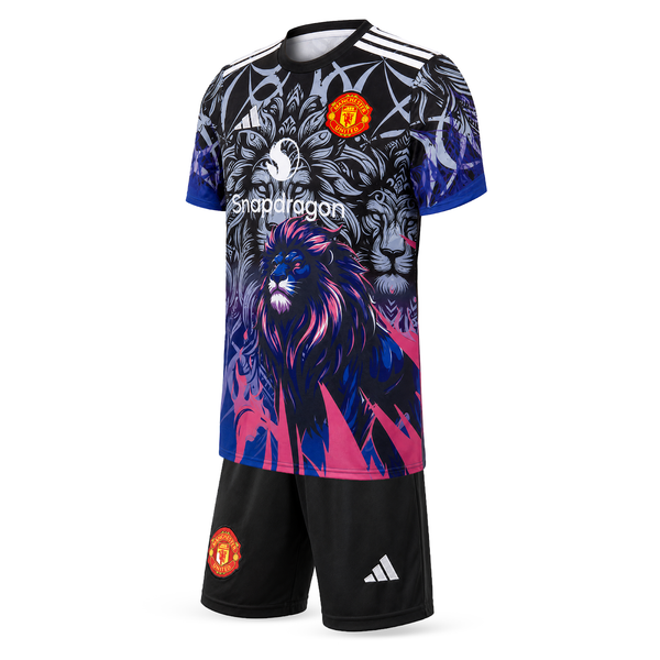 Set de joc fotbal, copii și tineri Manchester United. Ediție specială cu leu