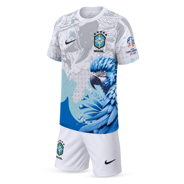 Set de joc fotbal, copii și tineri Brazilia, Ronaldo. Ediție specială cu papagal