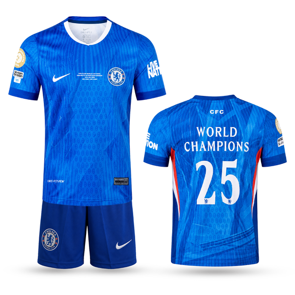 Set de joc fotbal, copii și tineri Chelsea. Ediția campioni mondiali 2025