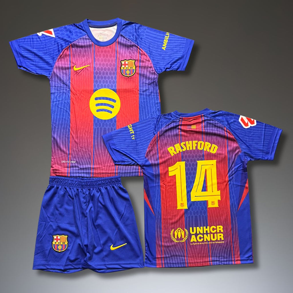 Set de joc fotbal, copii și tineri Barcelona, Rashford. 25/26