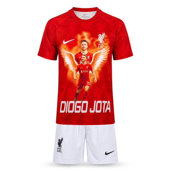 Set de joc fotbal, copii și tineri Liverpool. Ediție specială Diogo Jota