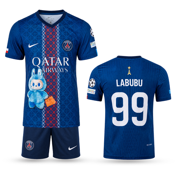 Set de joc fotbal, copii și tineri PSG. Ediție specială Labubu