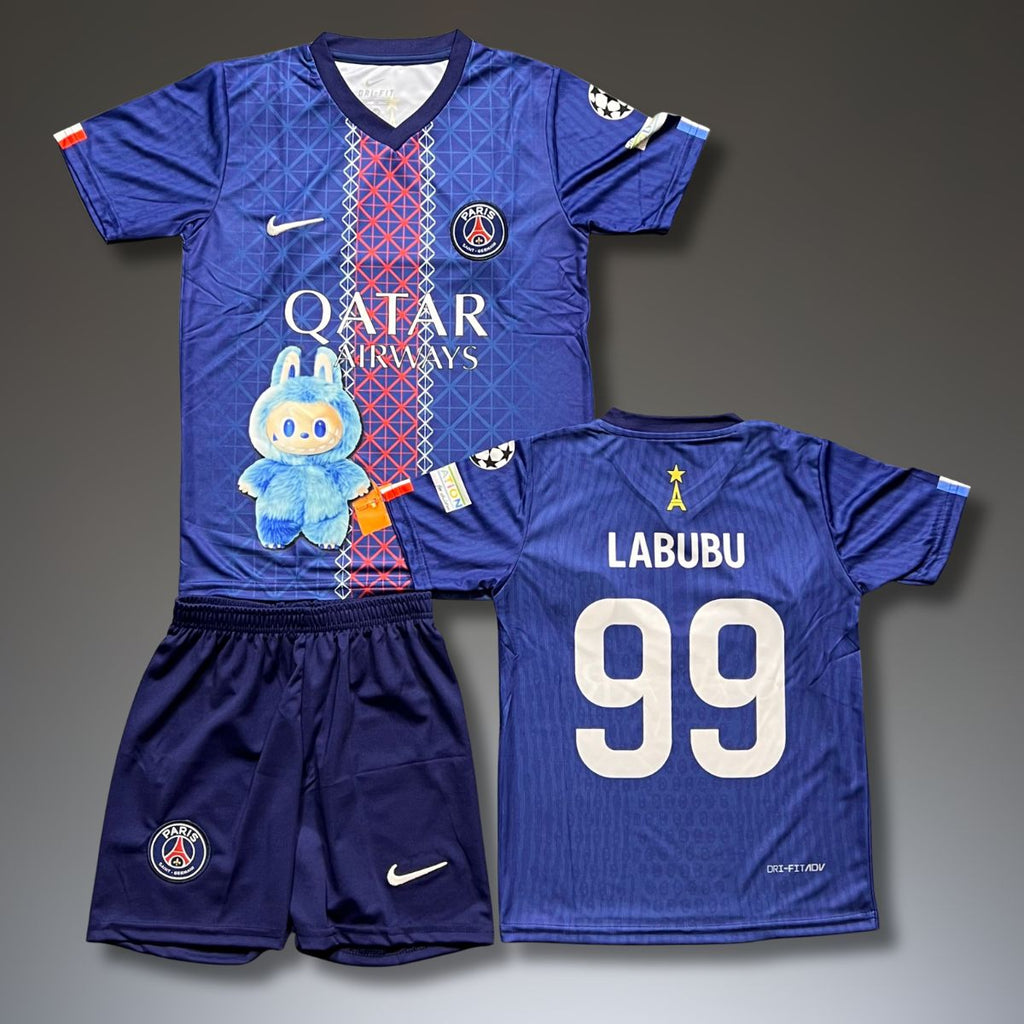 Set de joc fotbal, copii și tineri PSG. Ediție specială Labubu