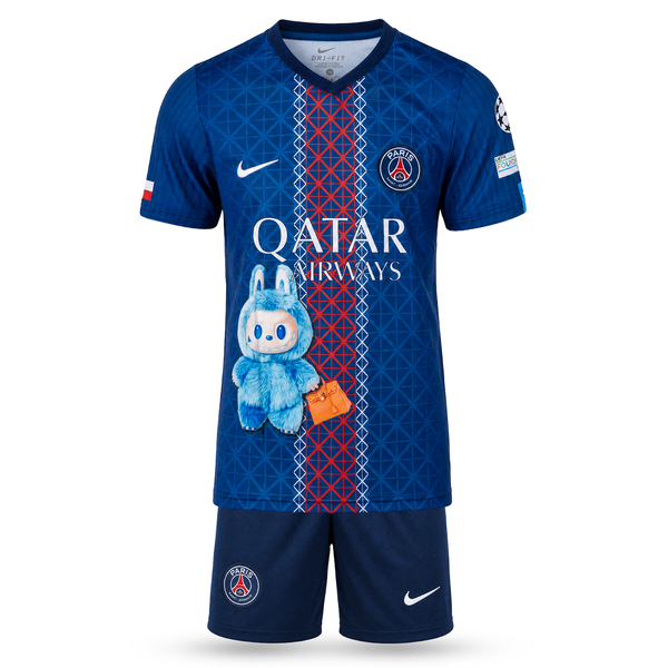 Set de joc fotbal, copii și tineri PSG. Ediție specială Labubu