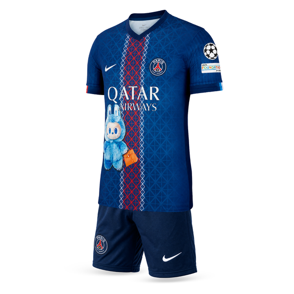 Set de joc fotbal, copii și tineri PSG. Ediție specială Labubu