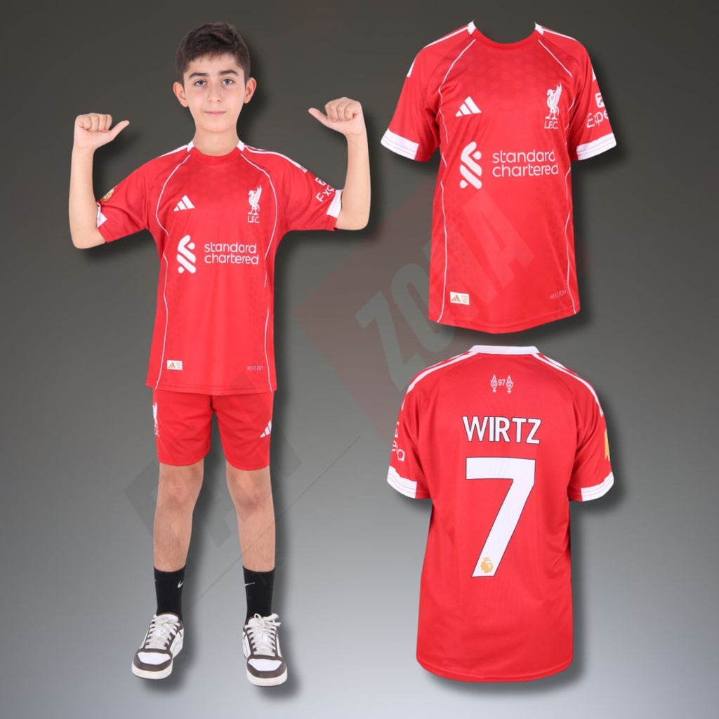 Set de joc fotbal, copii și tineri Liverpool, Wirtz. 25/26