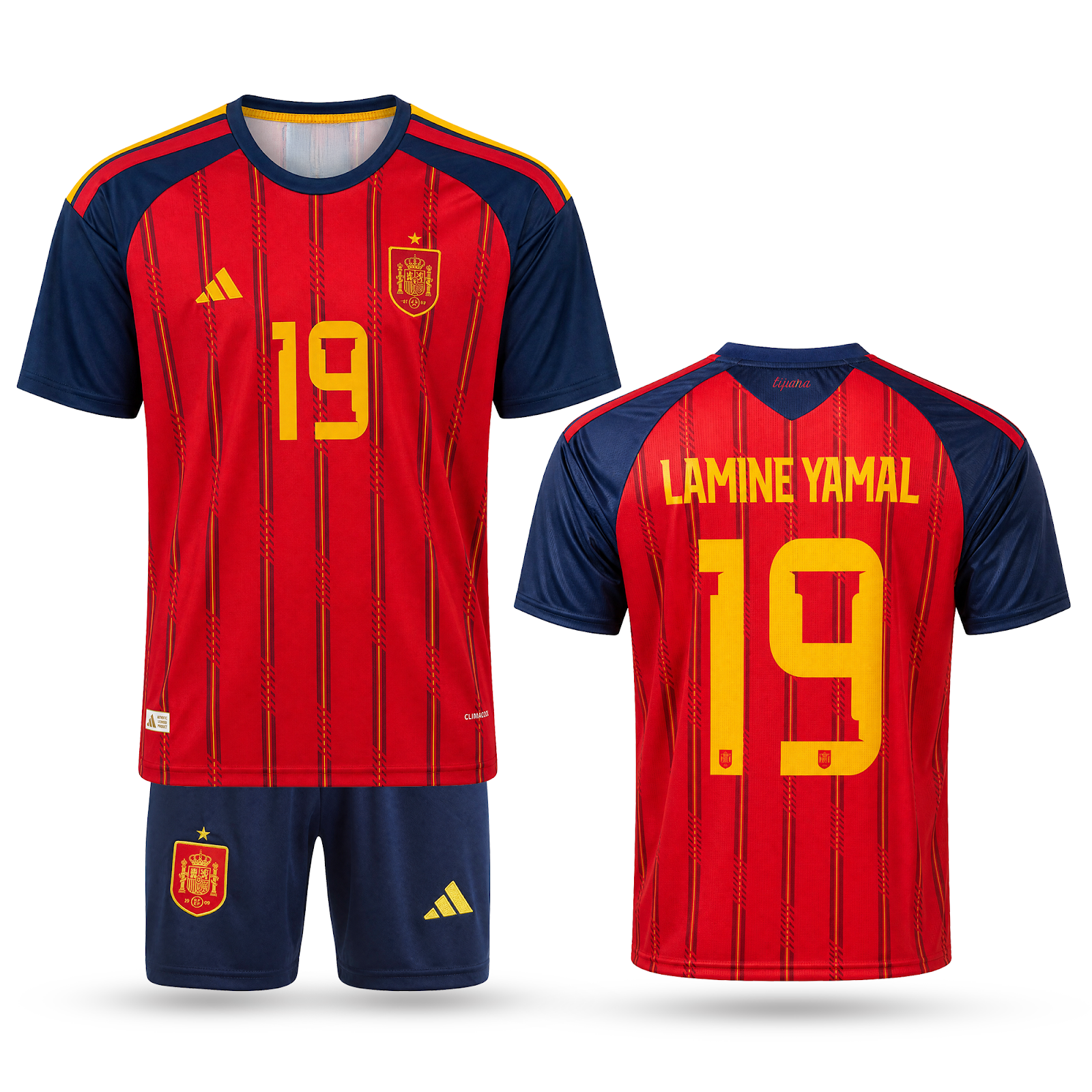 Spania Echipament De Fotbal Pentru Copii, Yamal. WC 2026