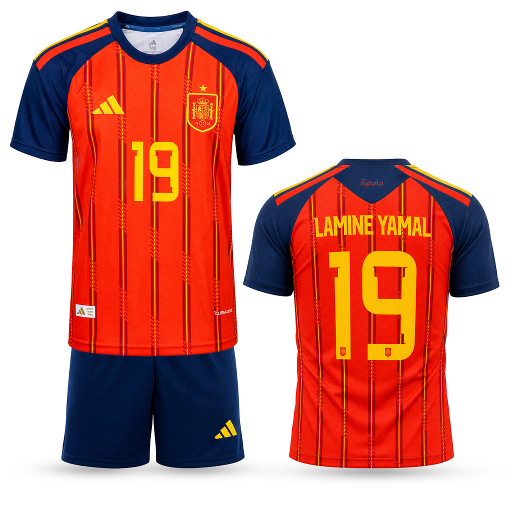 Spania Echipament De Fotbal Pentru Copii, Yamal. WC 2026