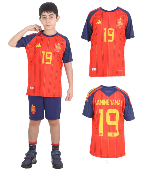 Spania Echipament De Fotbal Pentru Copii, Yamal. WC 2026