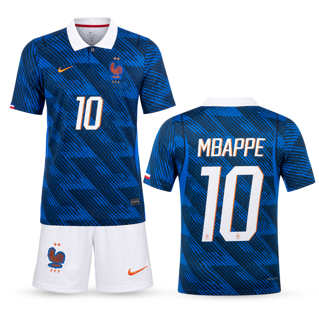 Franța Echipament De Fotbal Pentru Copii, Mbappe. WC 2026