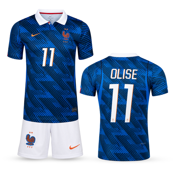 Franța Echipament De Fotbal Pentru Copii, Olise. WC 2026
