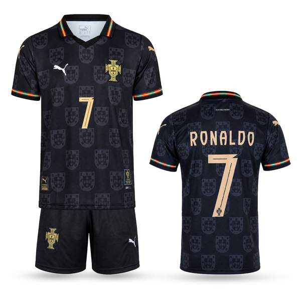 Portugalia Copii Al Treilea Echipament De Fotbal, Ronaldo. WC 2026, Verde