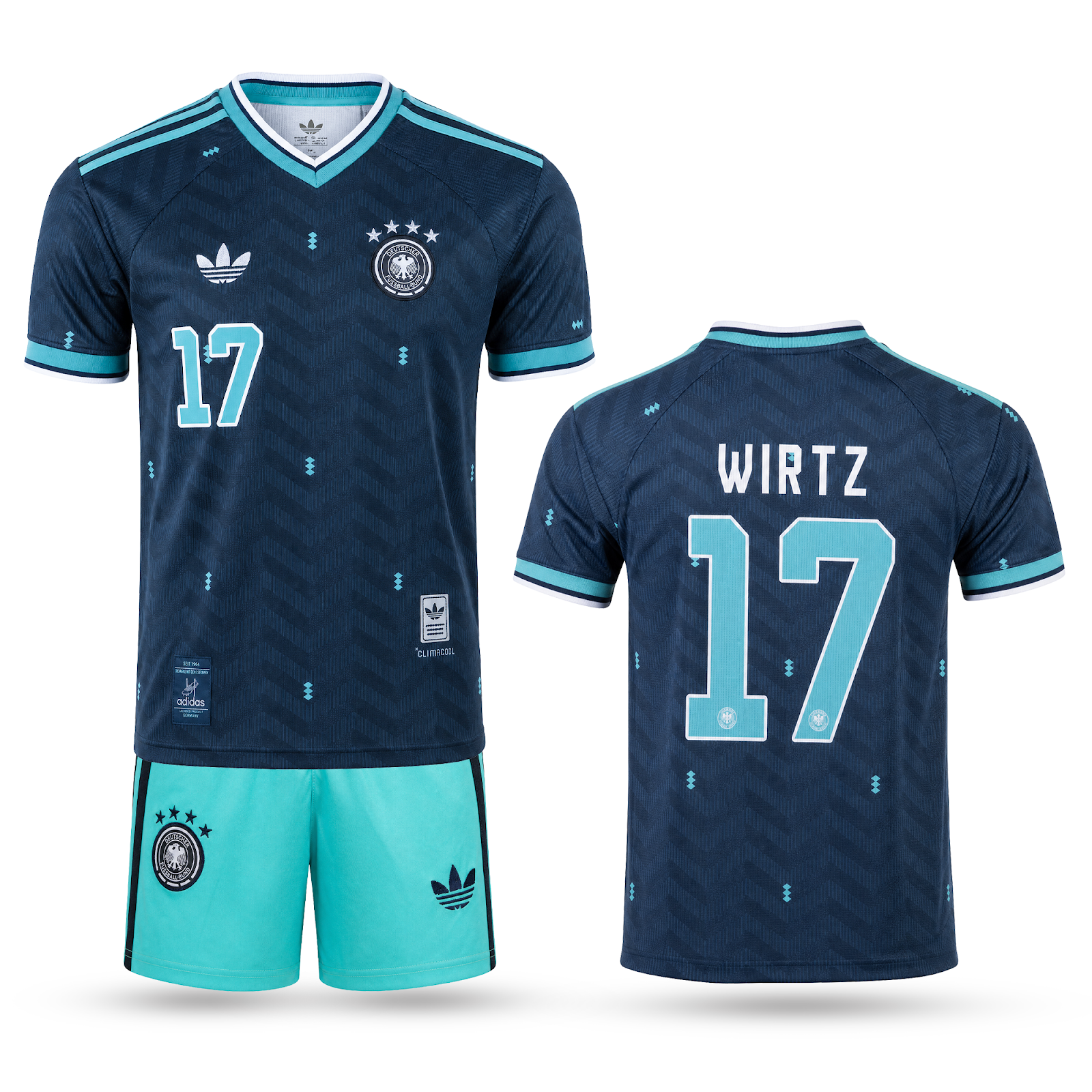 Germania Echipament De Fotbal Pentru Copii Deplasare, Wirtz. World Cup 2026