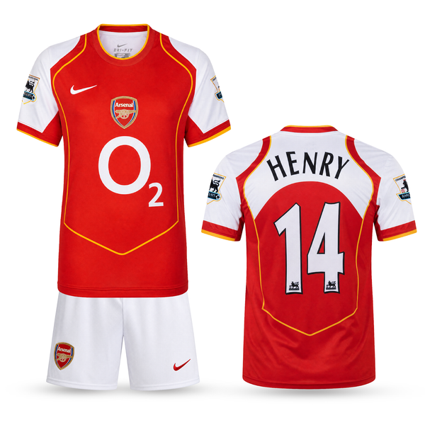 Arsenal Copii Echipament De Fotbal Retro, Henry