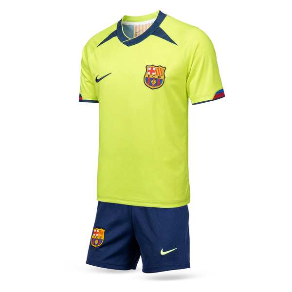Barcelona Copii Retro Echipament De Fotbal, Ronaldinho