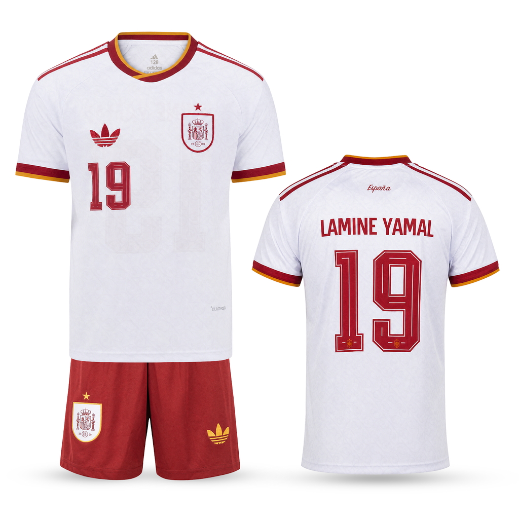 Spania Copii Echipament De Fotbal Deplasare, Yamal. WC 2026
