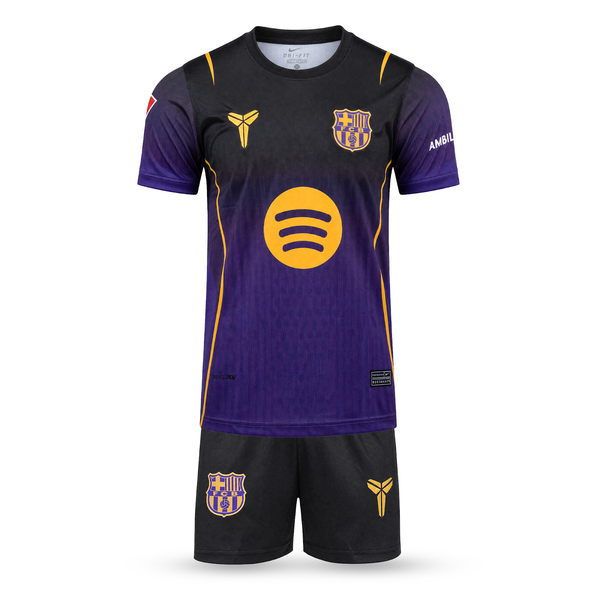 Barcelona Echipament De Fotbal Pentru Copii, Yamal. 26/27 Special Purple Edition, Mov